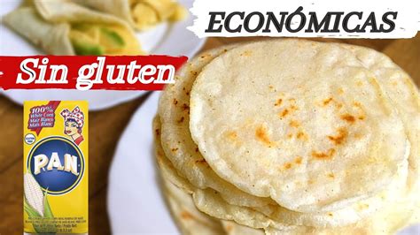 Tortillas Mexicanas Sin Gluten Con Harina De Maíz Harina Pan Sin