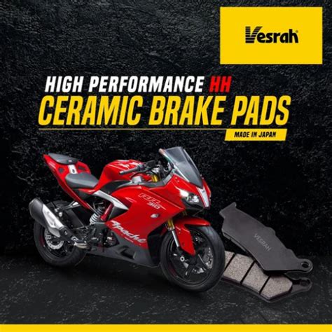 Vesrah Ceramic Brake Pads For Tvs Apache Rr Autoqueen In