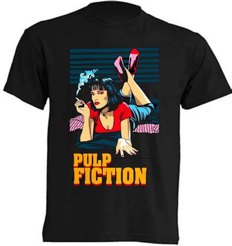 Camiseta Pulp Fiction Mia Tarantino Cinema Cult Atelier Yuwa Ciao Jp