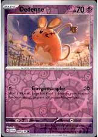 ESP Dedenne 094 198 Common Reverse Holo Playset