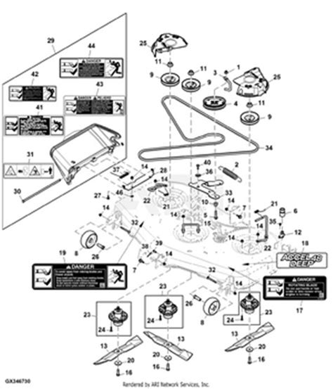 John Deere S240 Parts Diagram