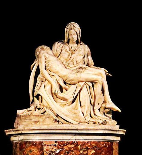 La Pietà de Michel Ange au Vatican Rome