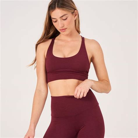 Onzie Onzie Luxe Bra Red Wine Denmark