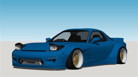 Mazda Rx 7 Fd Rocket Bunny