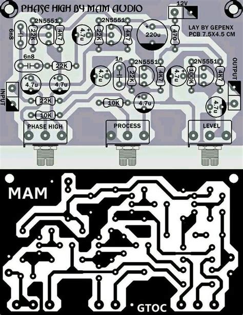 Pcb Layout Subwoofer Controller Ne5532 Artofit