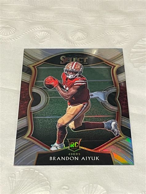 2020 Panini Select Brandon Aiyuk Rookie Silver RC 66 Concourse EBay