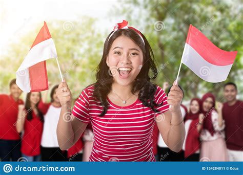 Indonesian Independence Day Celebration Imagem De Stock Imagem De