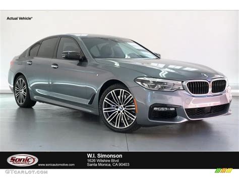 2018 Bluestone Metallic Bmw 5 Series 530e Iperfomance Xdrive Sedan 134784394