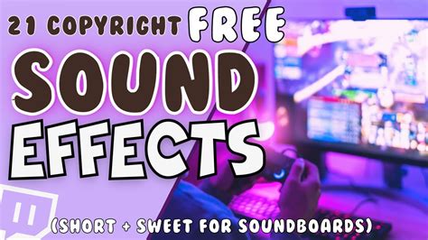 Free Sound Effects For Edits No Copyright Youtube