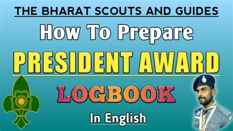 How to Prepare for Rashtrapati Award Scout Guide Logbook || President ...