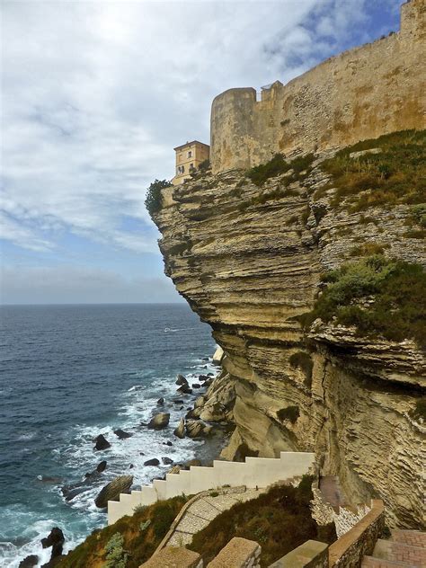 Falaise Bonifacio La Corse Paysage Photo Gratuite Sur Pixabay