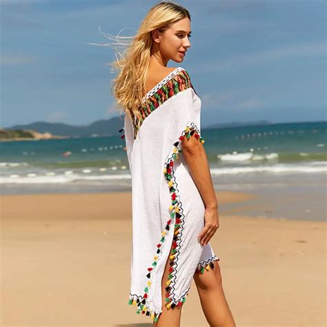 Vestido De Playa De Verano A La Moda Traje De Protecci N Solar Para