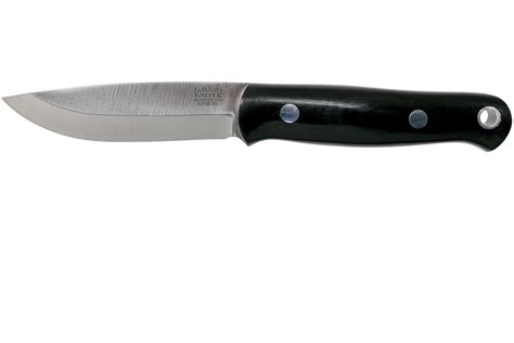 Bark River Bushcrafter I Cpm V Black Canvas Micarta Fare Acquisti