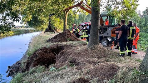 Dackel Sitzt Stundenlang In Nutria Bau Fest Doch Er Ist Nicht Alleine