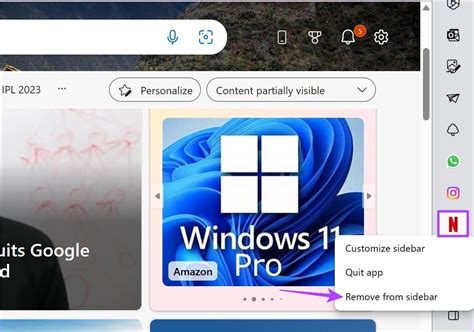 Como Personalizar A Barra Lateral Do Microsoft Edge Br Atsit