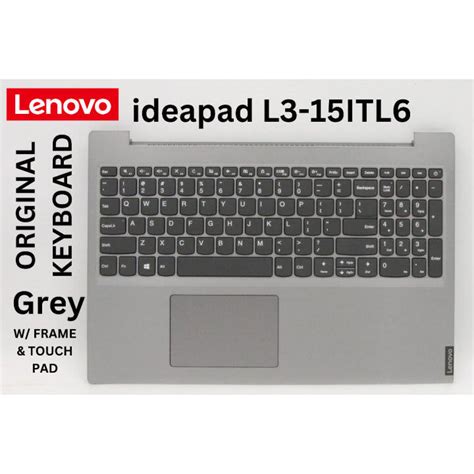 Laptop Keyboard For Lenovo Ideapad L Itl W Palm Rest Touchpad