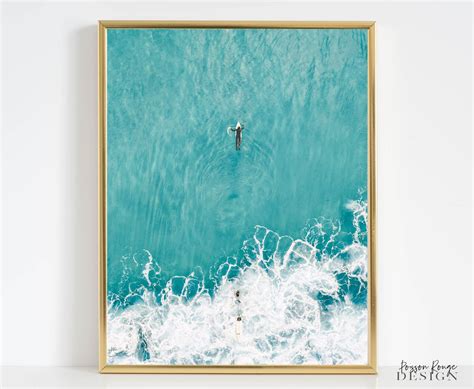 Coastal Wall Art, Ocean Printable Art, Ocean Printable, Beach Digital ...