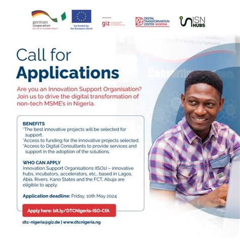 Call For Applications GIZ Digital Transformation Centre Capacity