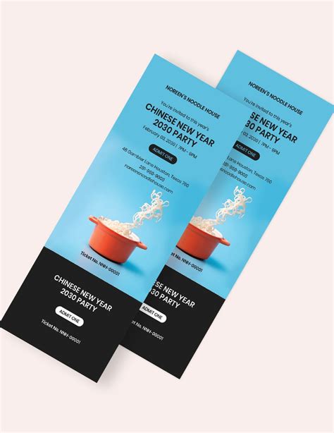 Simple Admission Ticket Template in Word, PSD, Illustrator, Publisher ...