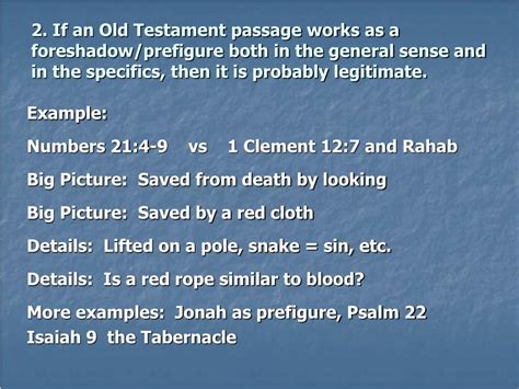 Ppt Jesus In The Old Testament From Shadow To Reality Powerpoint