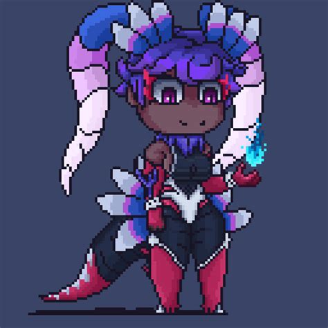 Nyantcha On Twitter Rt Resukiaorigins A Pixel Art Of Zoraida Oc Of