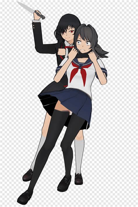 Yandere Simulator Drawing Game Character Haft Sin Game Black Hair