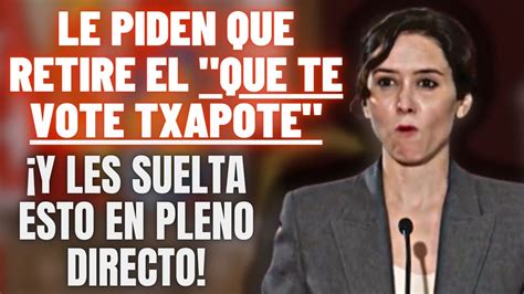 Un PROGRE de EL PAÍS pide a AYUSO que RETIRE el QUE TE VOTE