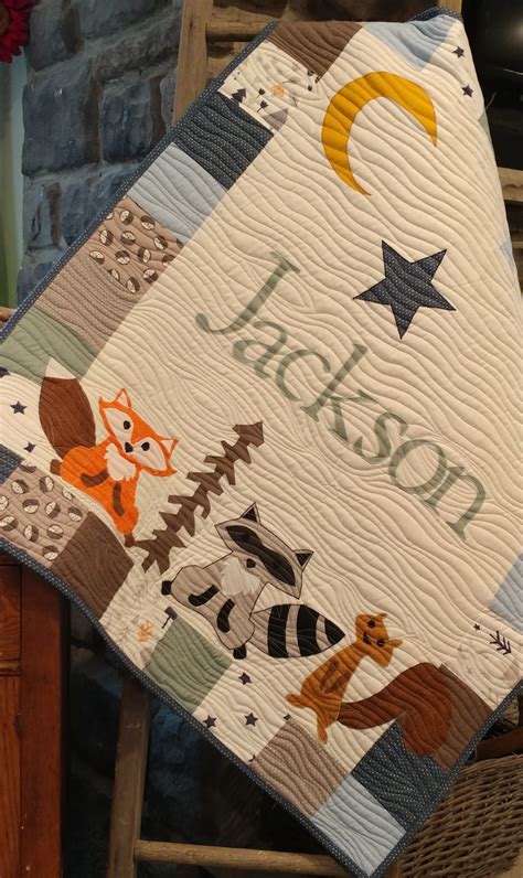 Personalized Baby Quilt With Name At Curtbnathano Blog