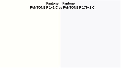 Pantone P 1 1 C Vs Pantone P 179 1 C Side By Side Comparison