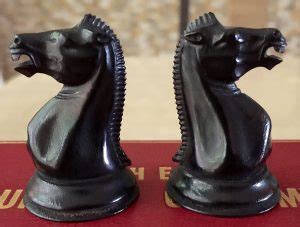 Jaques Ivory Anderssen Chessmen Knights Chess Antiques