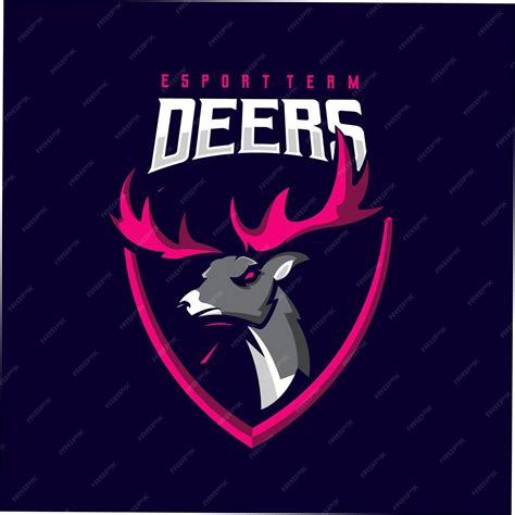 Premium Vector Deer Esport Logo Design Vector