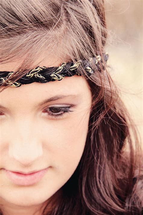 Hippie Chic Braided Headband Hippie Diy Diy Hairstyles Headbands