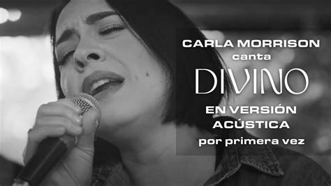 Carla Morrison Canta Divino En Versi N Ac Stica Por Primera Vez