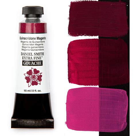 Daniel Smith Extra Fine Gouache Quinacridone Magenta 15ml Tube Jerry