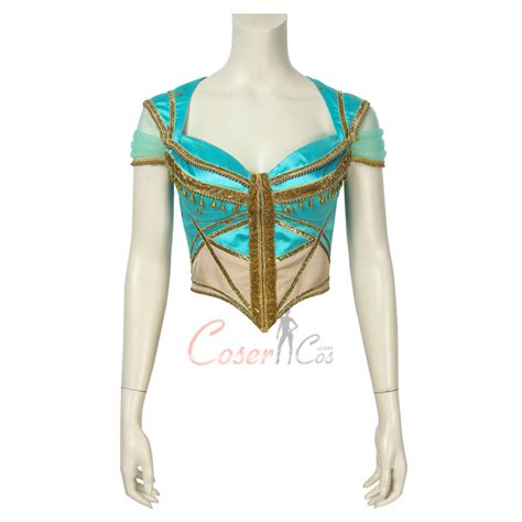 Princess Jasmine Costume 2019 Movie Aladdin Cosplay Party Dress