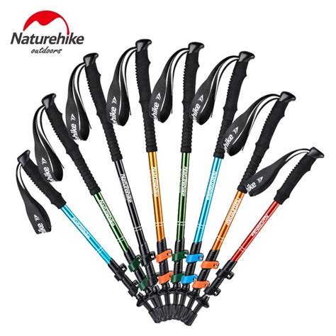 New Brand Naturehike Alpenstocks Ultralight Trekking Folding Pole