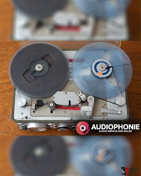 Nagra Iv L Tape Recorder Mono Full Track Tape Speeds Of