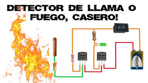 Sensor Detector De Llama O Fuego Casero Youtube