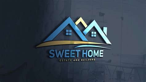 Real Estate Logo Mockup