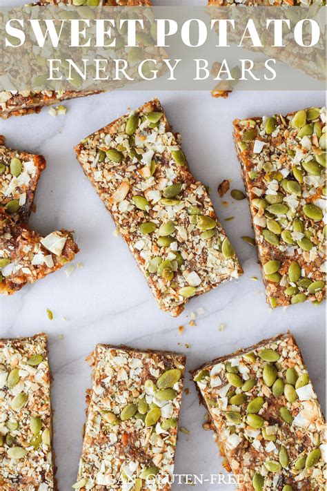 Sweet Potato Energy Bars Grateful Grazer