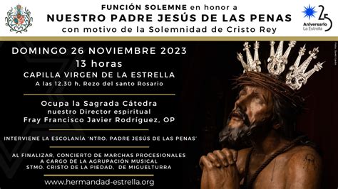 Solemnidad De Cristo Rey Hermandad De La Estrella