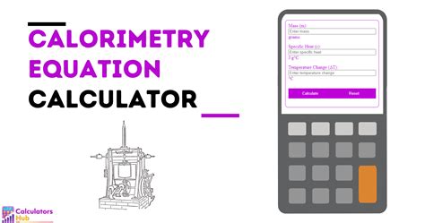 Calorimetry Equation Calculator Online