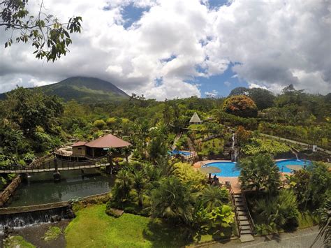 Zip lining over the hot springs of Arenal volcano in Costa Rica 🇨🇷 : r ...