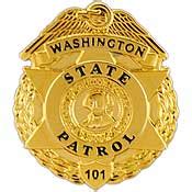 Washington State Patrol Police Badge Pin | North Bay Listings