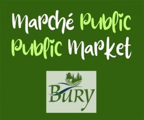 Marché Public De Bury