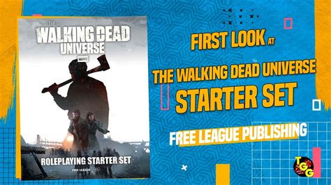 The Walking Dead Universe Roleplaying Starter Set Unboxing And First Look The Gaming Gang