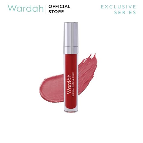 Wardah Exclusive Matte Lip Cream Shopee Malaysia