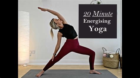 20 Minute Energising Yoga Stretch Yoga Flow Love And Light Yoga Youtube