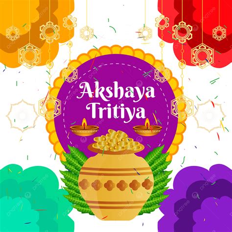 Aspecto Elegante Akshaya Tritiya Ilustraci N De Concepto De Dise O