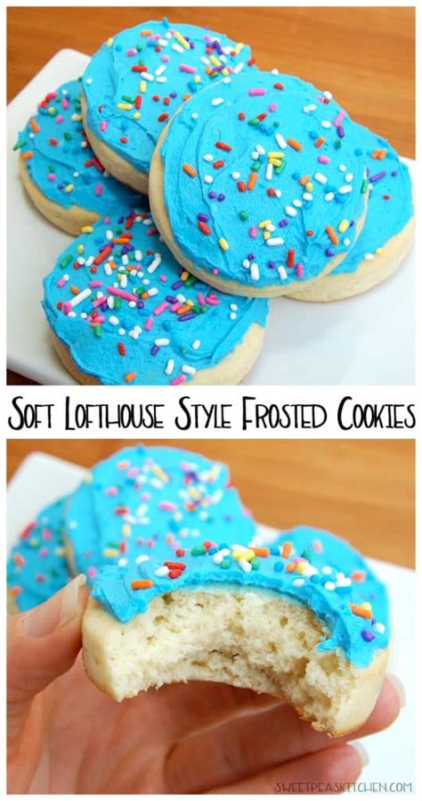 Soft Lofthouse Cookies With Frosting Sweet Pea S Kitchen